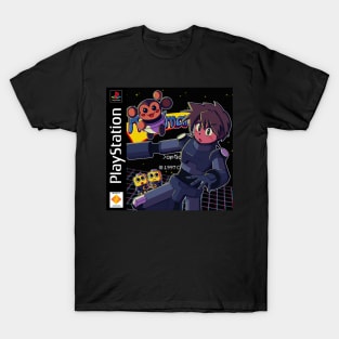 vaporwave anime aesthetic retro video games T-Shirt